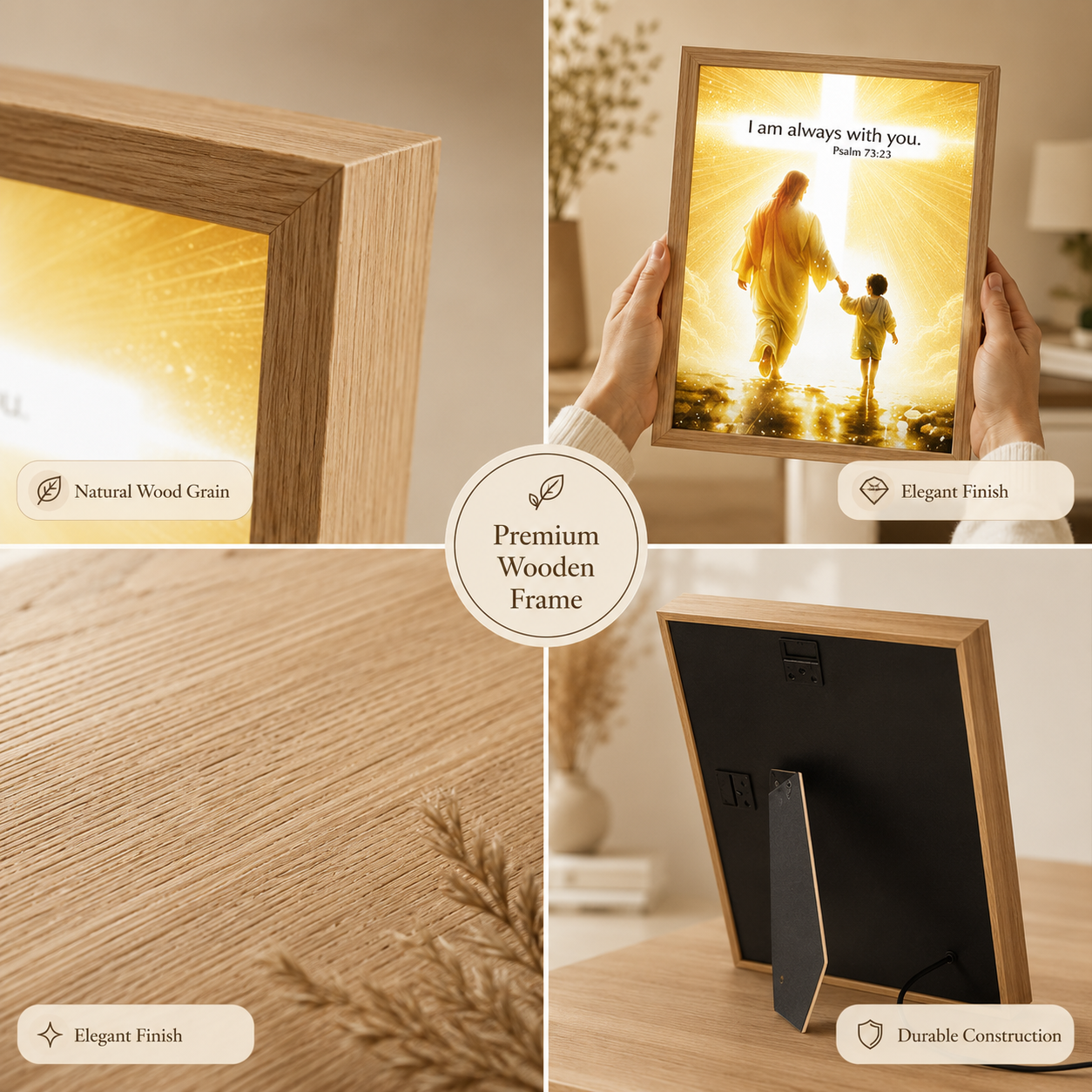 Jesus LED Frame