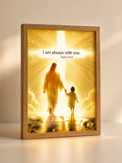 Jesus LED Frame