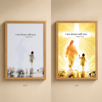 Jesus LED Frame