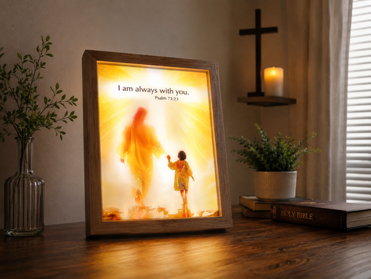 Jesus LED Frame
