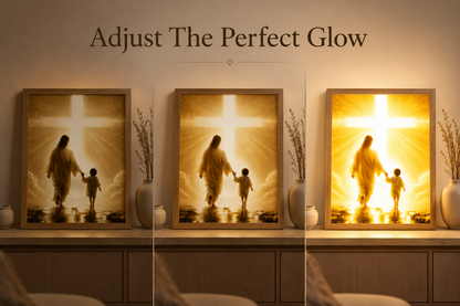 Jesus LED Frame